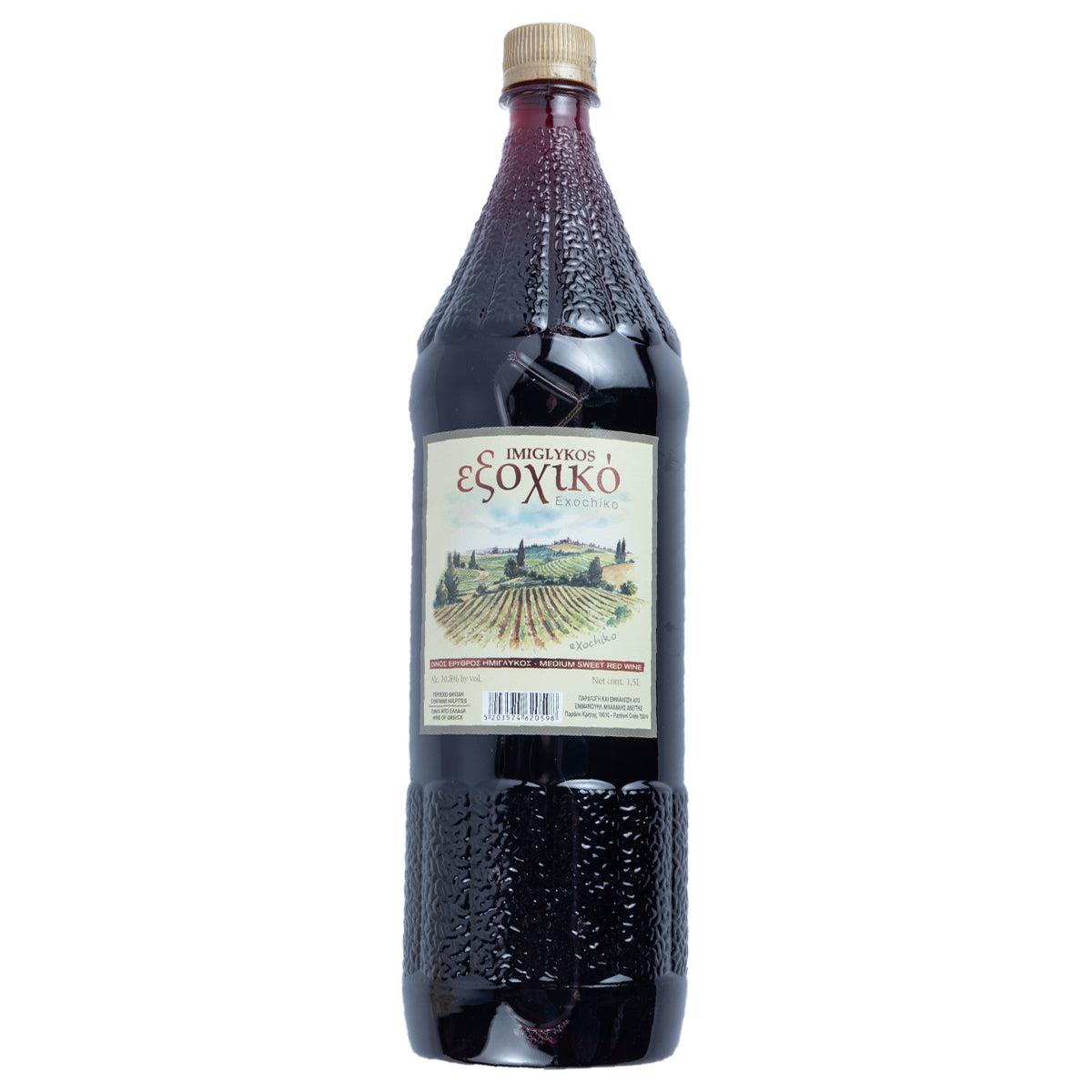 Εξοχικό Κρασί Ερυθρό Ημίγλυκο 1,5 lt