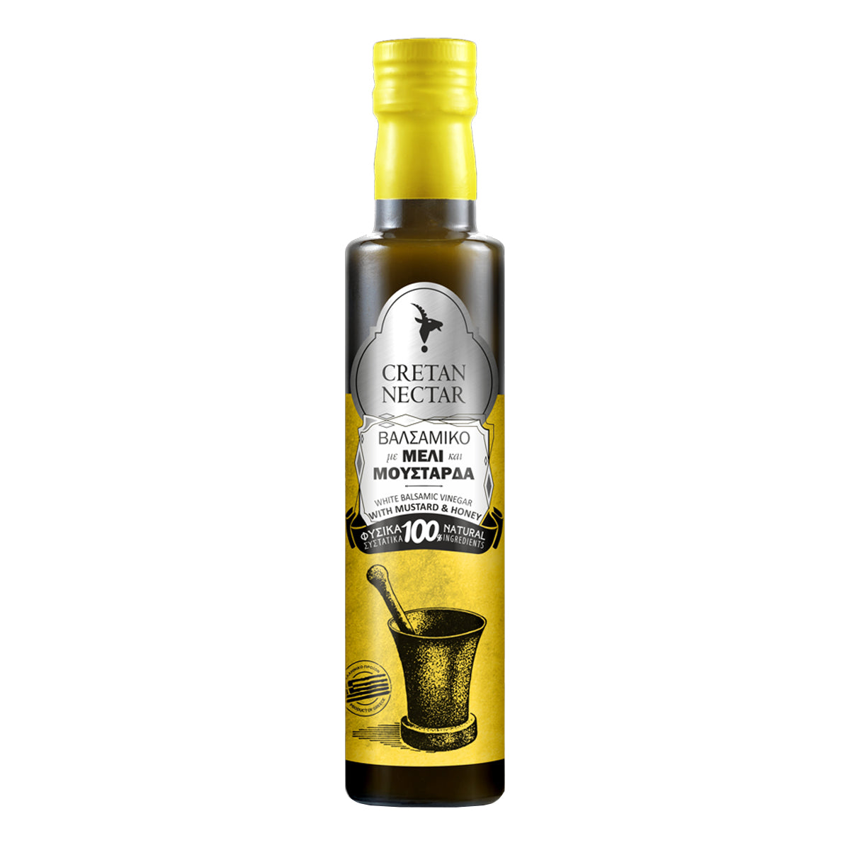 Cretan Nectar Λευκό Βαλσάμικο Με Μέλι & Μουστάρδα 250 ml