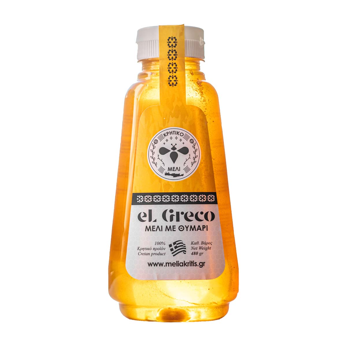 El Greco Μέλι Θυμαρίσιο Squeeze 480 gr