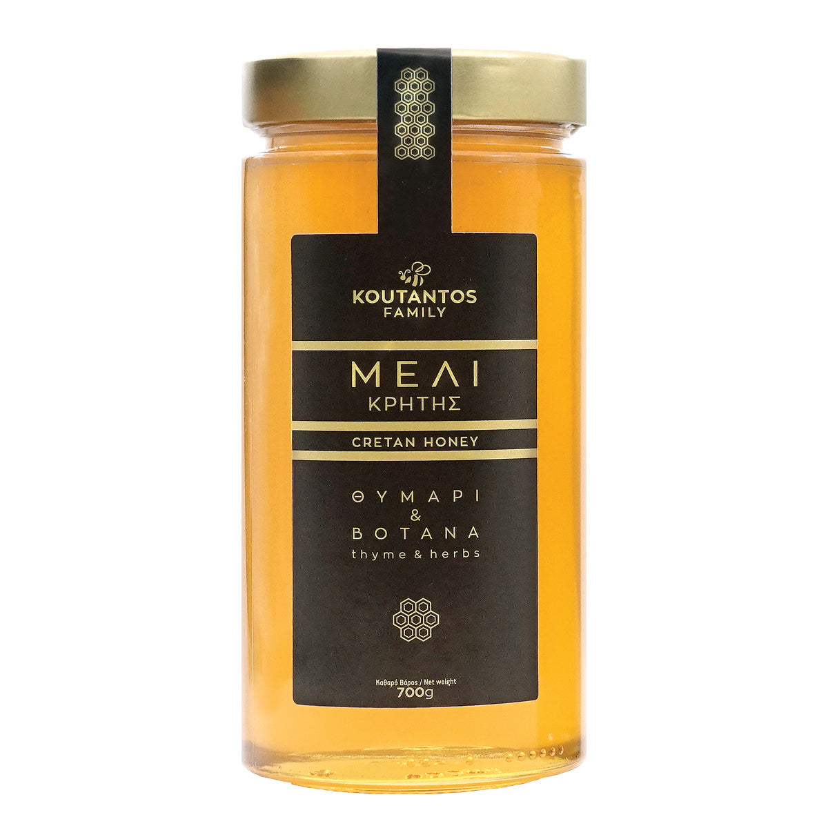 Κουτάντος Μέλι Από Θυμάρι & Βότανα 700 gr