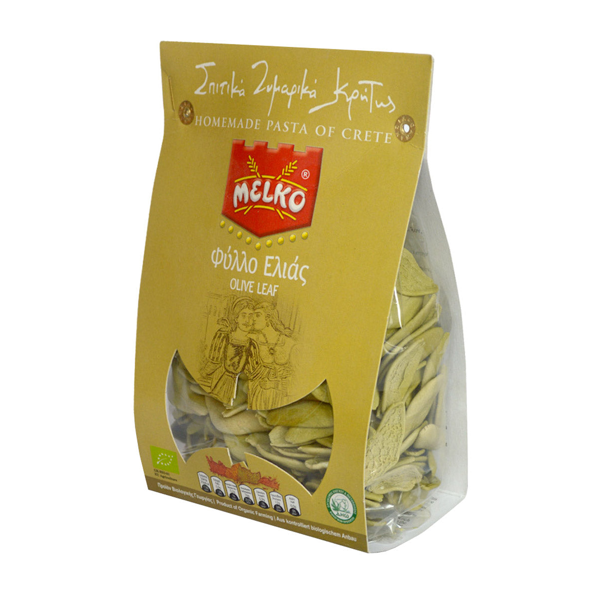 Melko Μακαρόνια Φύλλο Ελιάς Βιολογικά 400 gr