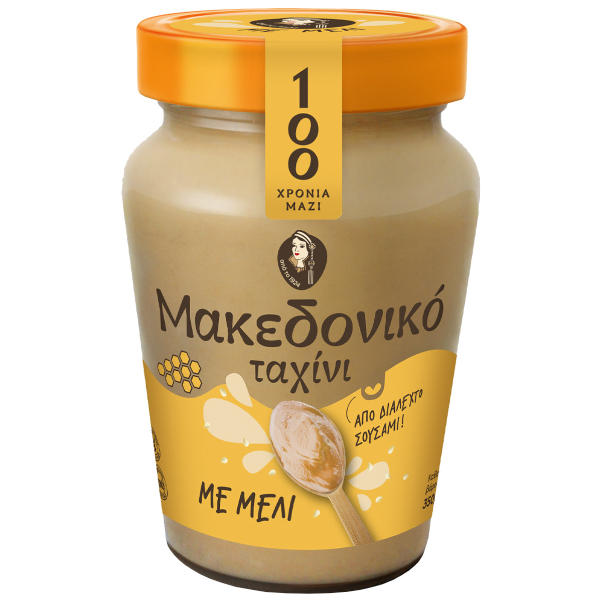 Μακεδονικό Ταχίνι Μέλι Χωρίς Γλουτένη 350 gr