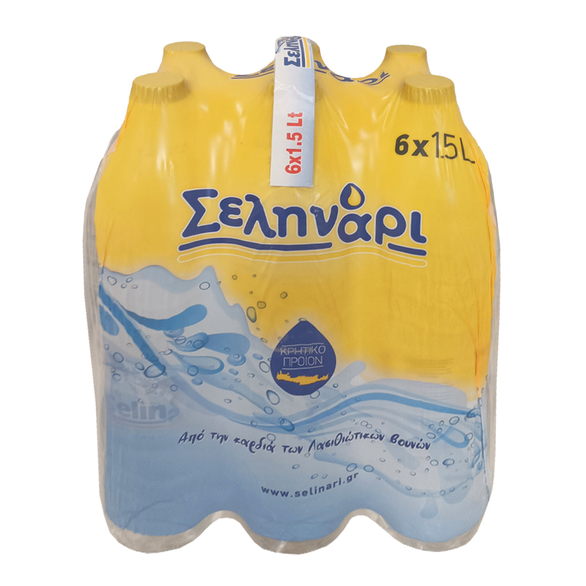 Σεληνάρι Φυσικό Επιτραπέζιο Νερό 6 x 1,5 lt