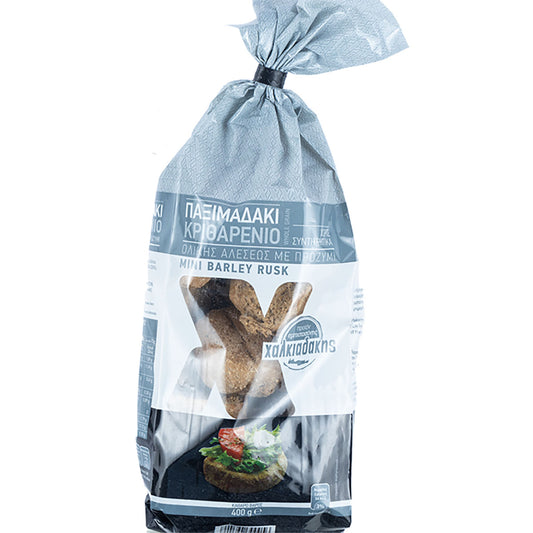 Χαλκιαδάκης Παξιμαδάκι Κριθαρένιο 400 gr