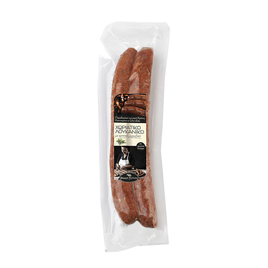 Creta Farms Λουκάνικα Χωριάτικα Με Μυρωδικά Χωρίς Γλουτένη 400 gr