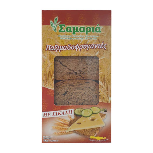 Σαμαριά Παξιμαδοφρυγανιές Σικάλεως 250 gr