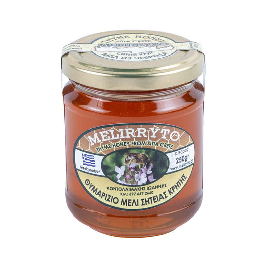 Melirryto Μέλι Σητείας Θυμαρίσιο 250 gr