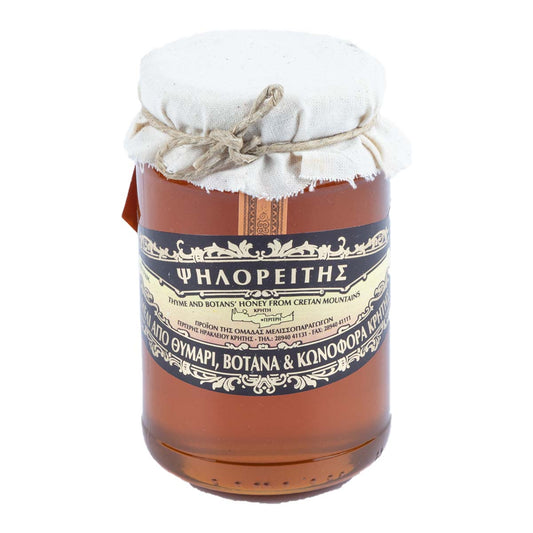 Ψηλορείτης Μέλι Θυμάρι, Βότανα & Κωνοφόρα 450 gr