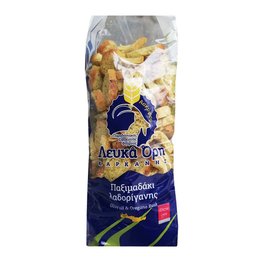 Λευκά Όρη Παξιμάδι Λαδορίγανη 280 gr