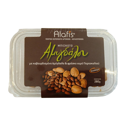 Alafis Μπισκότα Αμυγδάλου 280 gr