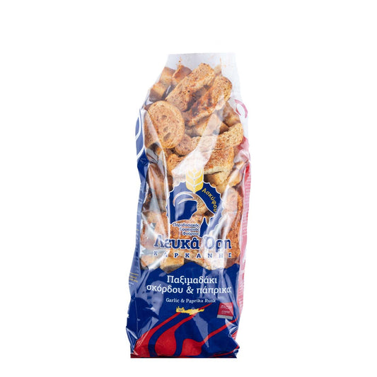 Λευκά Όρη Παξιμάδι Σκόρδο & Πάπρικα 280 gr