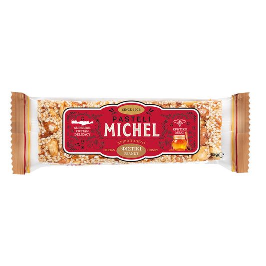Pasteli michel Παστέλι Με Φυστίκι 65 gr