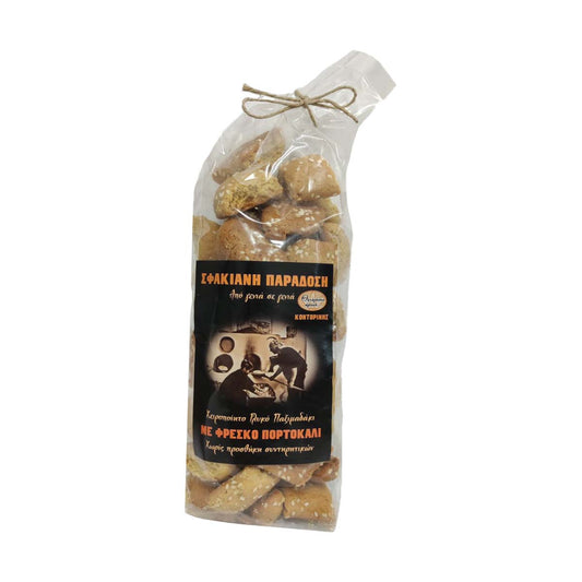 Σφακιανή Παράδοση Παξιμαδάκι Πορτοκάλι 250 gr
