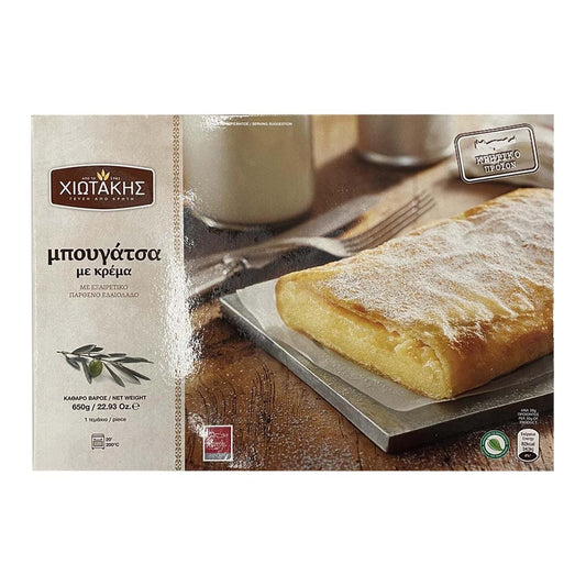 Χιωτάκης Μπουγάτσα Με Κρέμα 650 gr