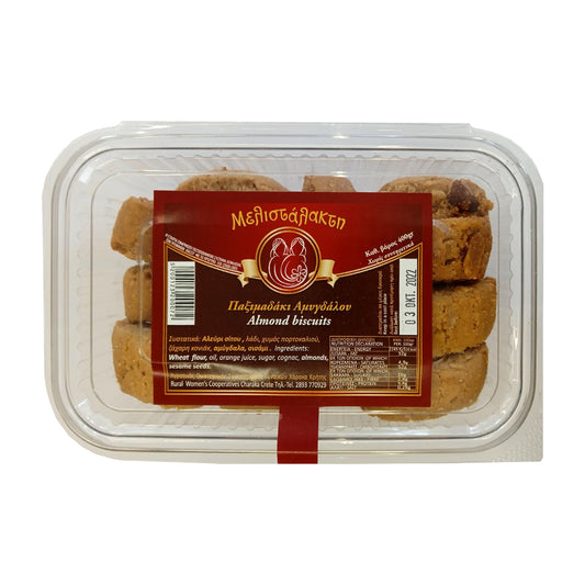 Μελιστάλακτη Παξιμαδάκι Αμυγδάλου 400 gr