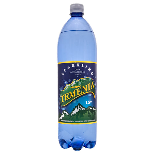 Τεμένια Νερό Ανθρακούχο Pet 1.5 lt