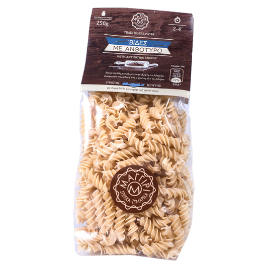 Μαγγίρι Βίδες Με Ανθότυρο 250 gr