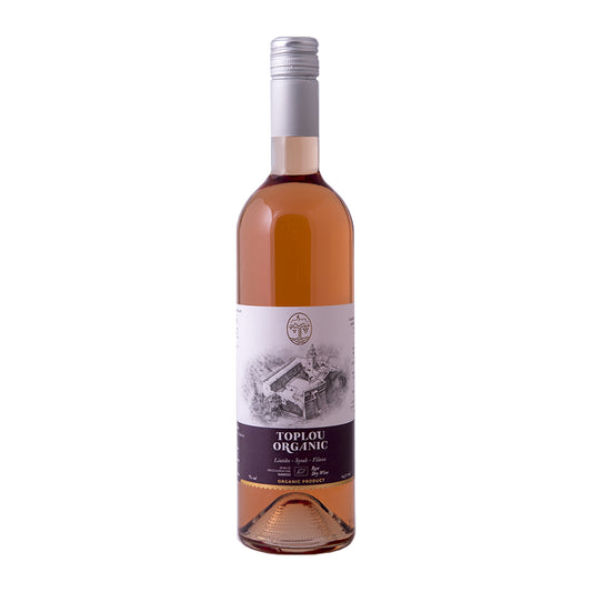 Μονή Τοπλού Κρασί Ροζέ Βιολογικό 750 ml
