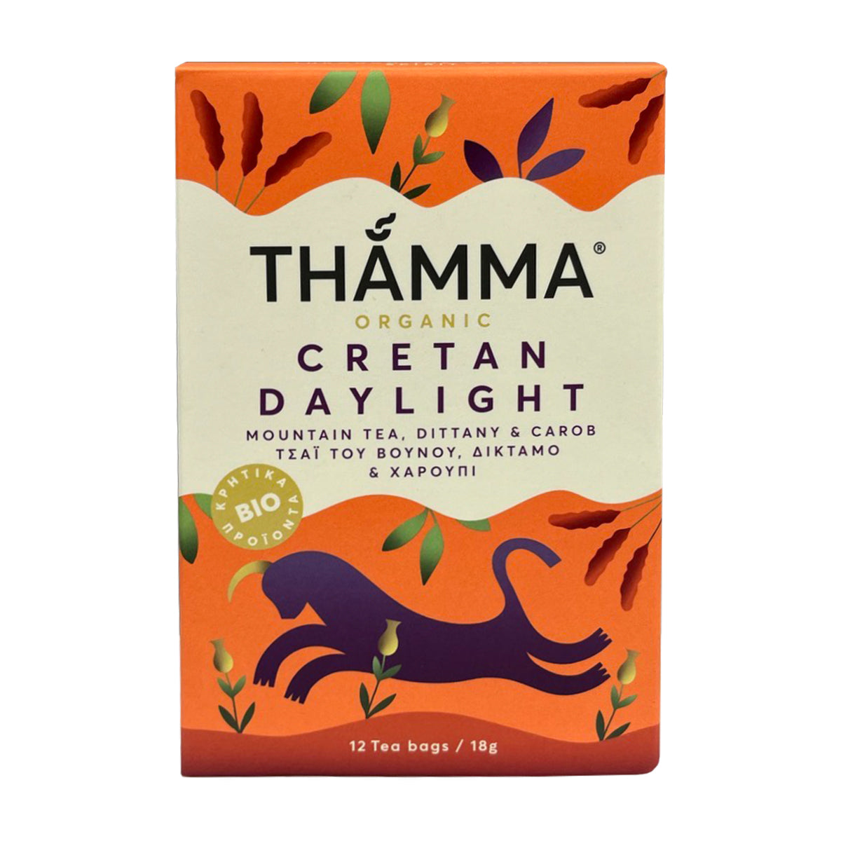 Thamma Αφέψημα Cretan Daylight Βιολογικό Vegan Χωρίς Γλουτένη 12 x 1,5 gr