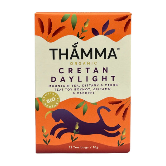 Thamma Αφέψημα Cretan Daylight Βιολογικό Vegan Χωρίς Γλουτένη 12 x 1,5 gr