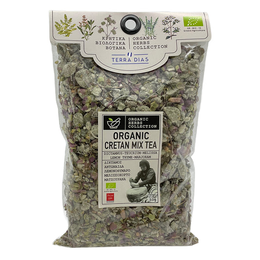 Cretan Beauty Τσάι Mix Γιαγιά Βιολογικό 50 gr