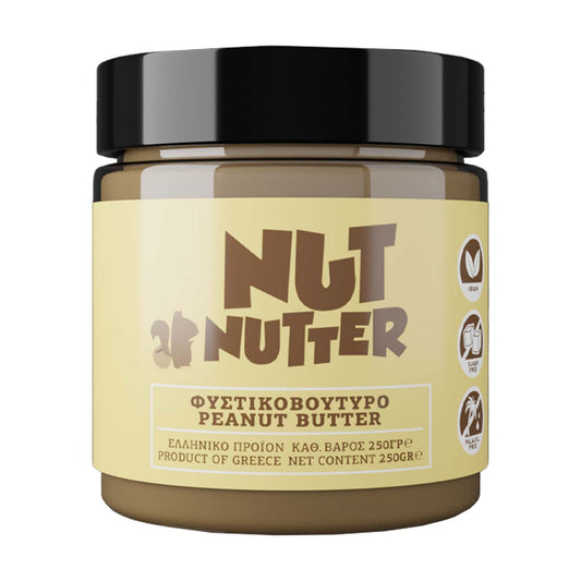 Nut Nutter Φυστικοβούτυρο Vegan Χωρίς Ζάχαρη 250 gr