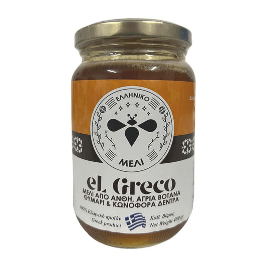 El Greco Μέλι Από Θυμάρι & Κωνοφόρα Δέντρα 450 gr
