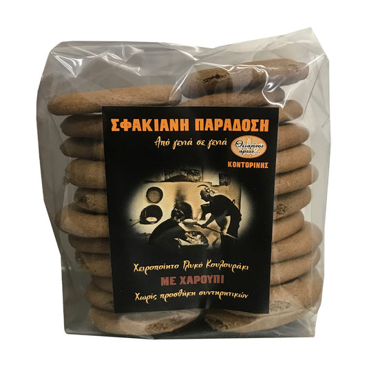 Κοντορίνης Κουλουράκια Με Χαρούπι 300 gr