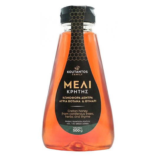 Κουτάντος Μέλι Από Θυμάρι & Βότανα Squeeze 500 gr
