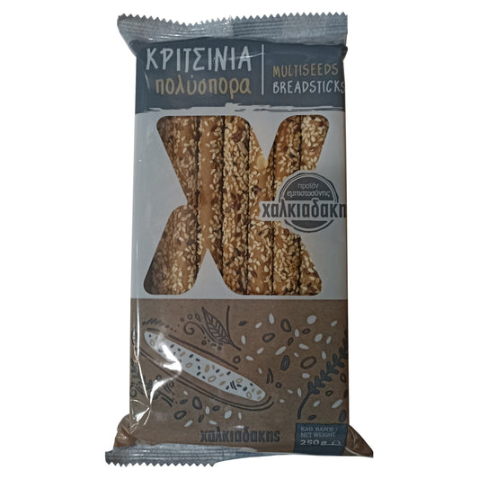 Χαλκιαδάκης Κριτσίνια Πολύσπορα 250 gr
