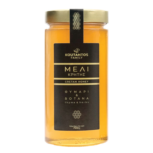 Κουτάντος Μέλι Από Θυμάρι & Βότανα 700 gr