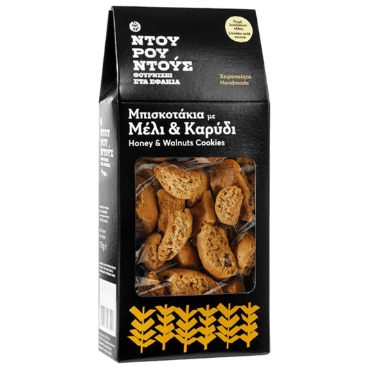 Ντουρουντούς Μπισκότα Με Μέλι & Καρύδι 150 gr