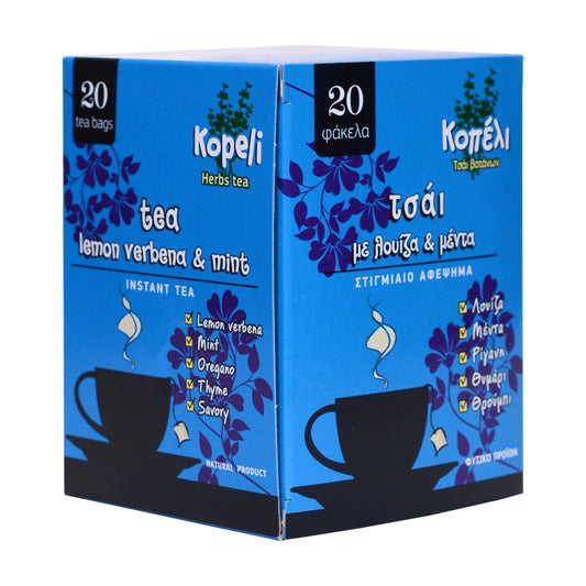 Κοπέλι Στιγμιαίο Αφέψημα Τσάι Με Λουίζα & Μέντα 20 x 1,2 gr