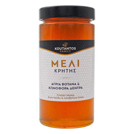 Koutantos Family Μέλι Από Άγρια Βότανα & Κωνοφόρα Δέντρα 700 gr