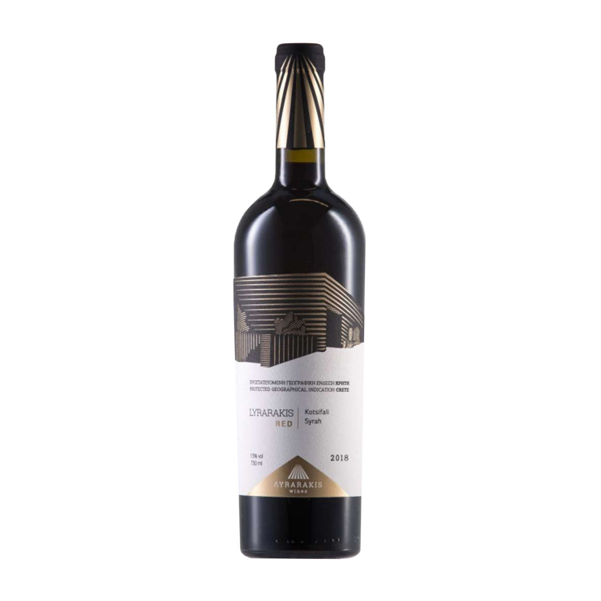 Lyrarakis Κρασί Ερυθρό Κοτσιφάλι Syrah Vegan 750 ml