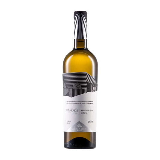 Lyrarakis Μοσχάτο Σπίνας Βιδιανό Κρασί Λευκό Vegan 750 ml