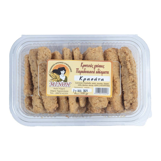 Μίνθη Κουλουράκια Κρασάτα 330 gr